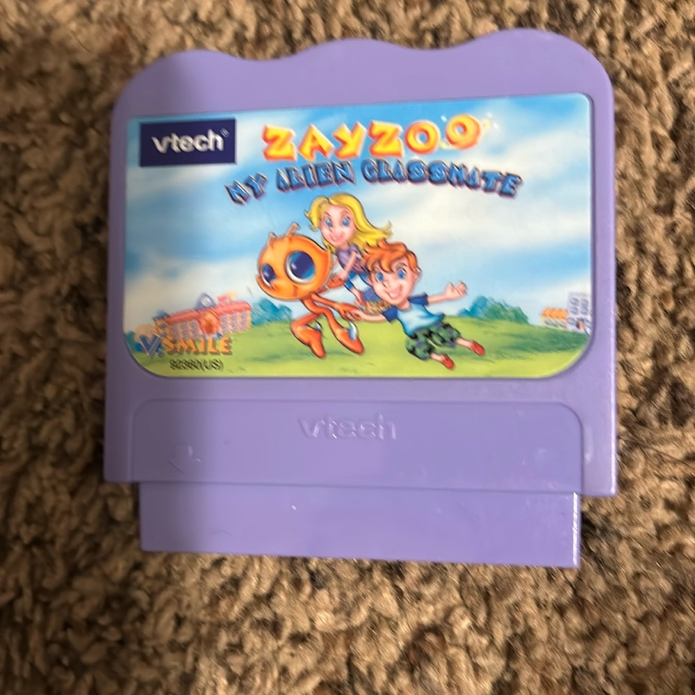 Vtech vsmile Zayzoo my alien classmate game cartridge